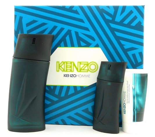 Kenzo Pour Homme by Kenzo 3.4 oz EDT Cologne Gift Set for Men New In Box