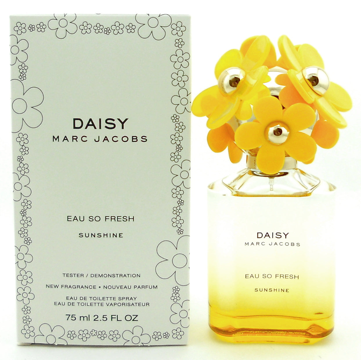 Daisy Marc Jacobs Eau So Fresh Sunshine Perfume 2.5 oz EDT Spray Tester