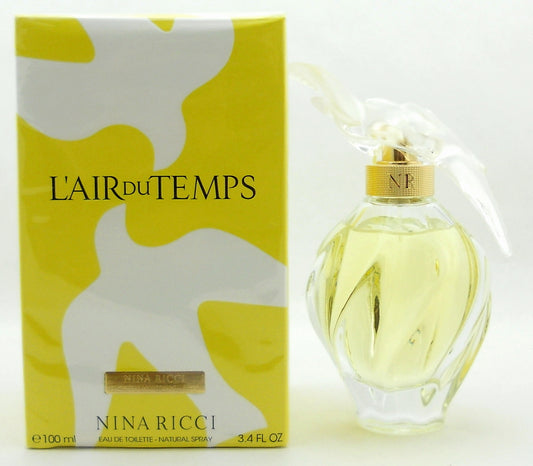 L'air Du Temps by Nina Ricci 3.4oz. Eau de Toilette Spray for Women. New Sealed Box