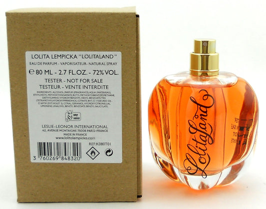 LolitaLand Perfume by Lolita Lempicka 2.7 oz. Eau de Parfum Spray Tester No Cap