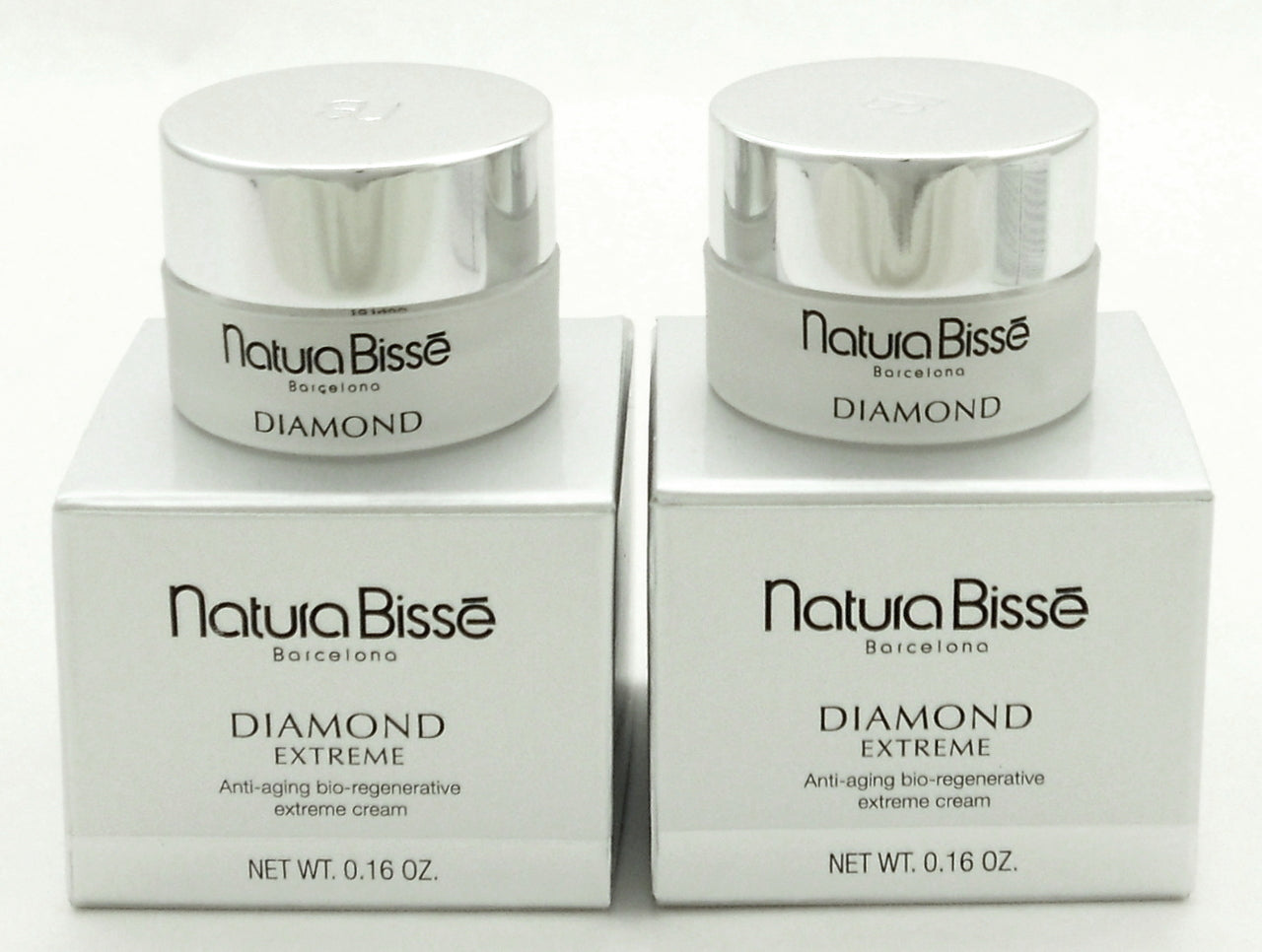 Natura Bisse Diamond Extreme Anti-Aging Bio-Regenerative Cream 0.16 oz. Lot of 2