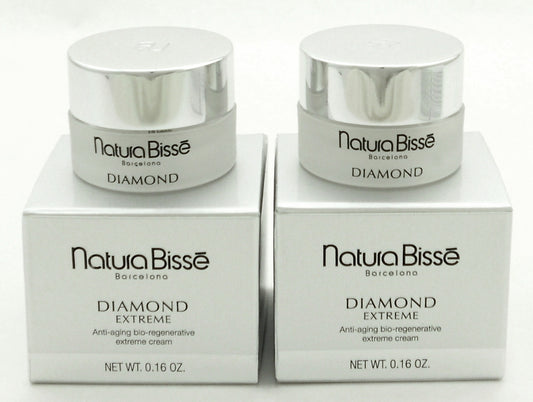 Natura Bisse Diamond Extreme Anti-Aging Bio-Regenerative Cream 0.16 oz. Lot of 2