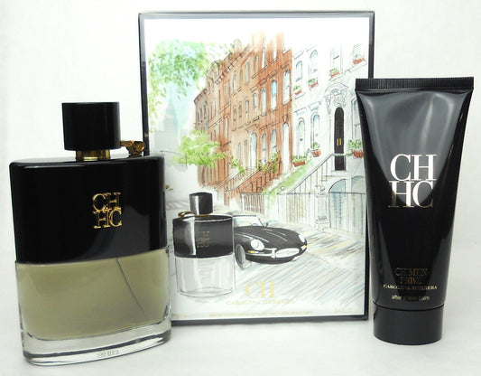 CH Men Prive Cologne by Carolina Herrera 2 Pieces Travel Set