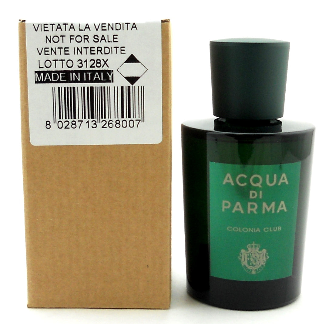Acqua Di Parma Colonia Club Cologne 3.4 oz. EDC Spray for Men Tester with Cap
