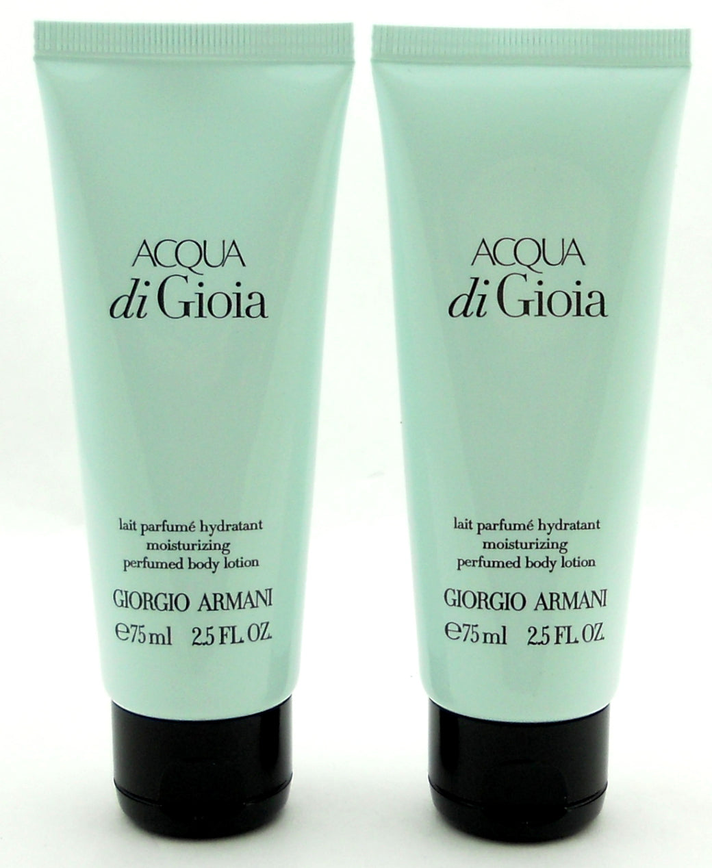 Acqua di Gioia by Giorgio Armani Perfumed Body Lotion 2.5 oz. LOT of 2 pcs