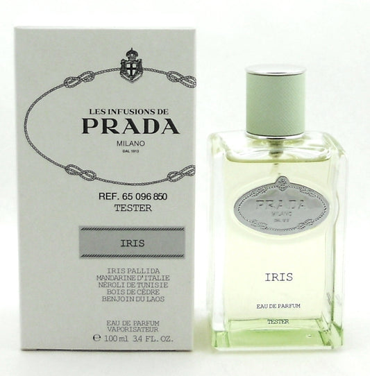 Les Infusion De Prada Iris 3.4oz Eau De Parfum Spray for Women Tester Never used
