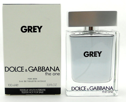Grey Dolce & Gabbana The One Cologne 3.3 oz EDT Intense Spray Tester with Cap