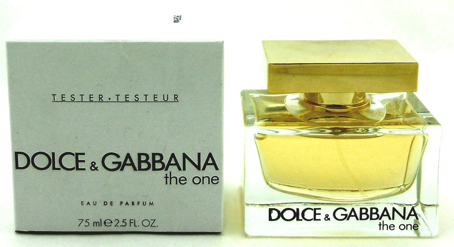 Dolce & Gabbana The One Eau de Parfum Spray for Women 2.5 oz.*Tester
