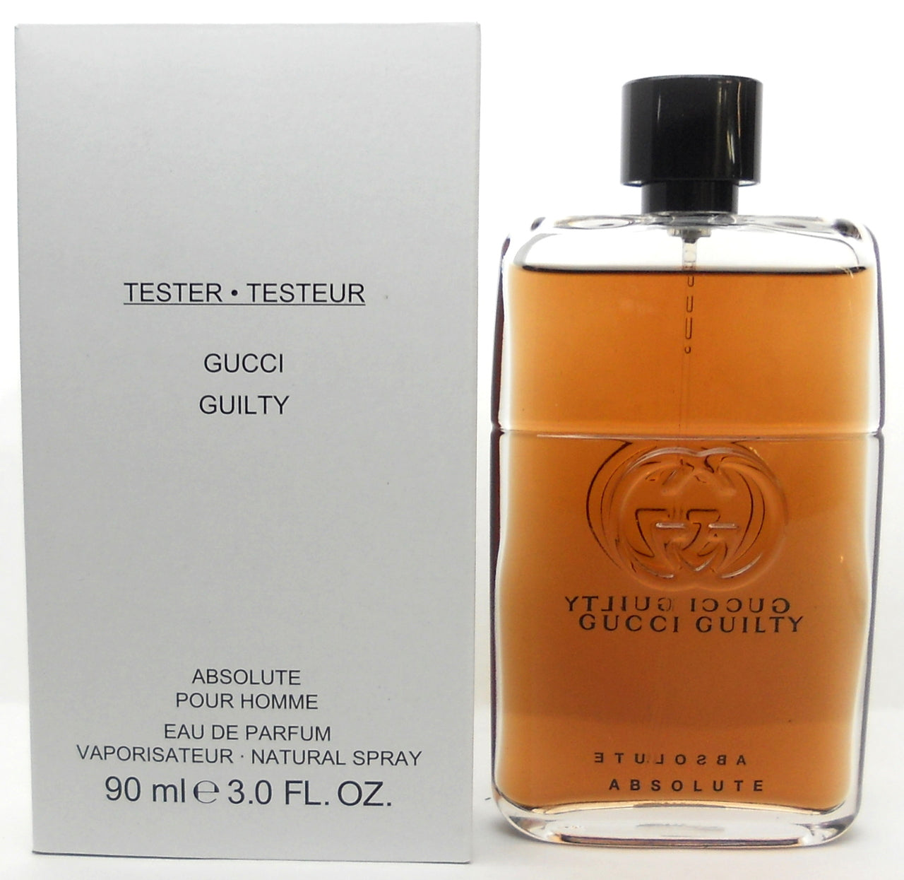 Gucci Guilty Absolute Pour Homme Eau de Parfum Spray 3.0 oz. Tester.