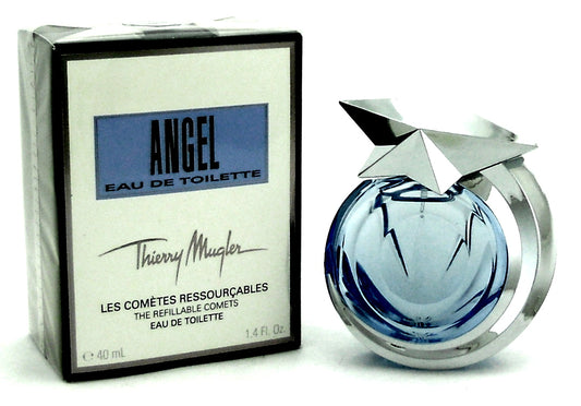Angel Refillable Comets by Thierry Mugler 1.4 oz EDT Spray New in Sealed Box