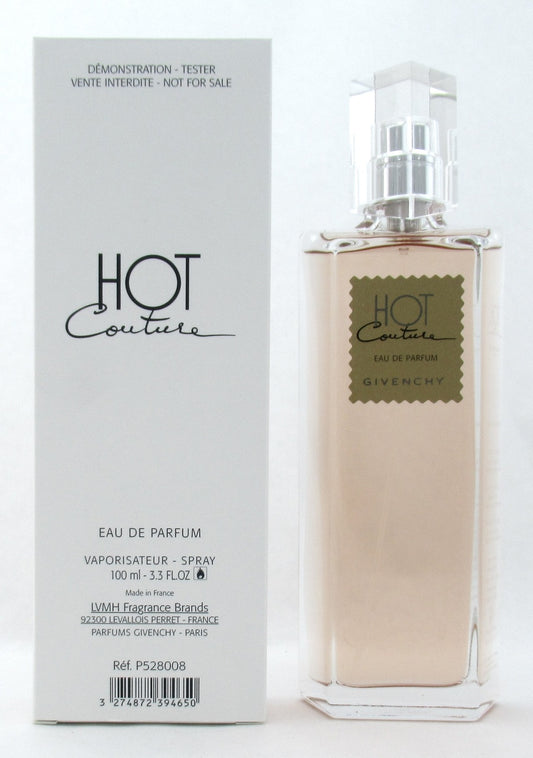 Hot Couture by Givenchy 3.3 oz. Eau de Parfum Spray for Women. New Tester w/Cap