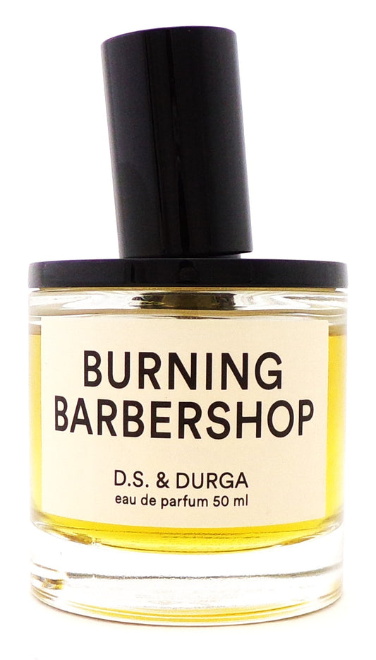 Burning Barbershop by D.S. & DURGA 1.7 oz. Eau de Parfum Spray for Men No BOX Bent Sprayer Lower Fragrance Level