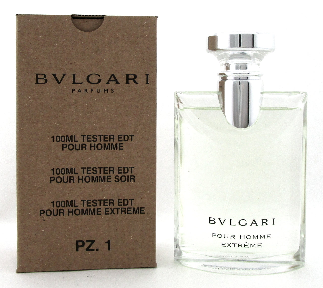 Bvlgari Pour Homme Extreme 3.4 oz. Eau de Toilette Spray for Men. New Tester w/Cap