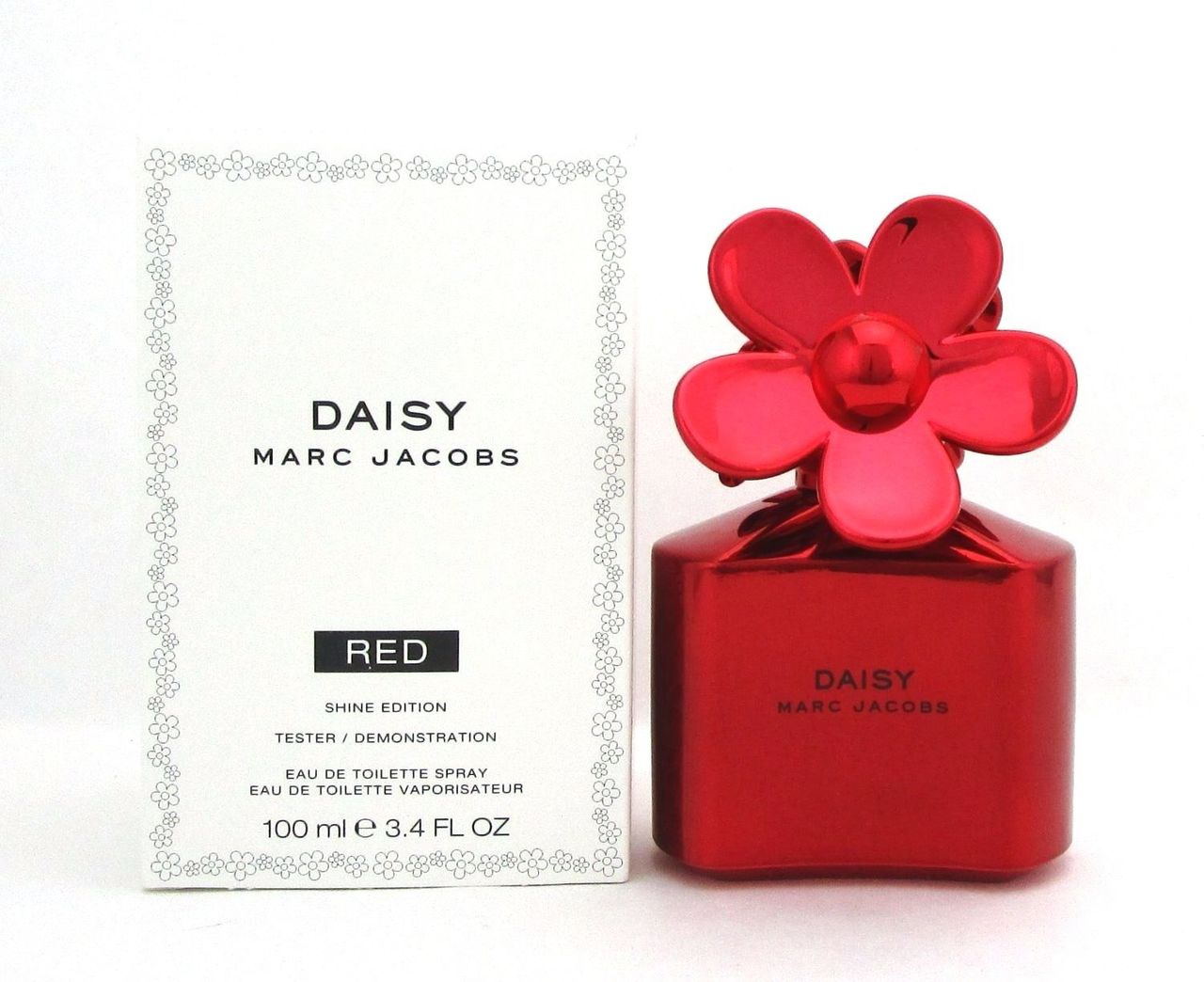 Daisy Red Shine Edition by Marc Jacobs EDT Spray 3.4oz. Women *Tester
