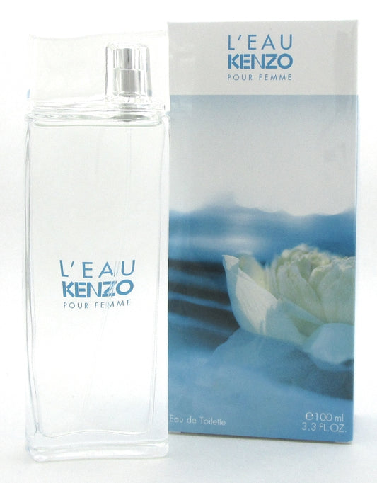 L'eau Kenzo Pour Femme Perfume by Kenzo 3.3 oz. EDT Spray Women. New in Box.