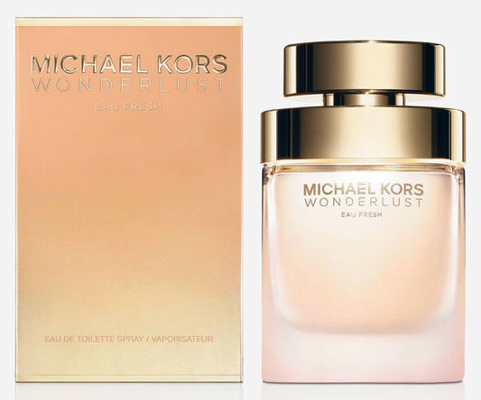 Wonderlust Eau Fresh by Michael Kors 3.4 oz. EDT Spray New in Sealed Box