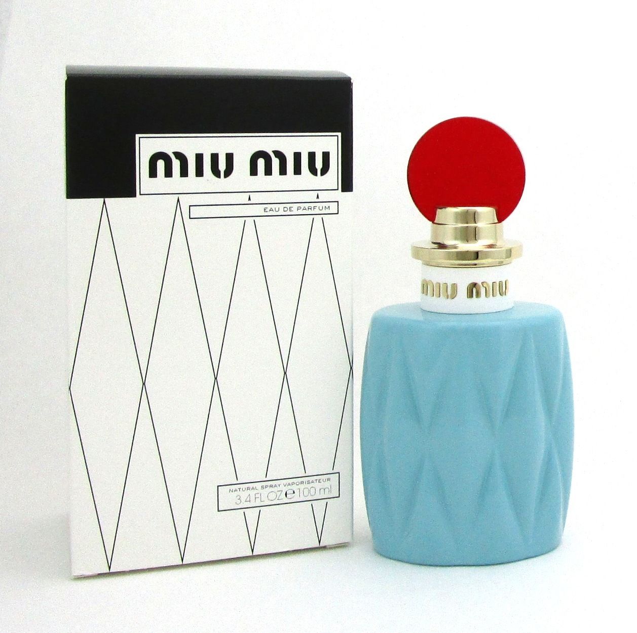 Miu Miu by Miu Miu 3.4 oz. Eau de Parfum Spray for Women. New Tester with Cap