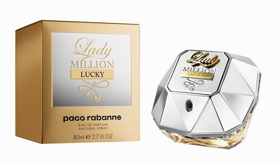 Paco Rabanne Lady Million LUCKY Eau De Parfum Spray 2.7 oz.Sealed Box.
