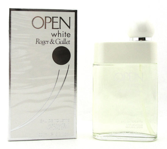 Open White by Roger & Gallet 3.3 oz. Eau de Toilette Spray for Men. New in Box