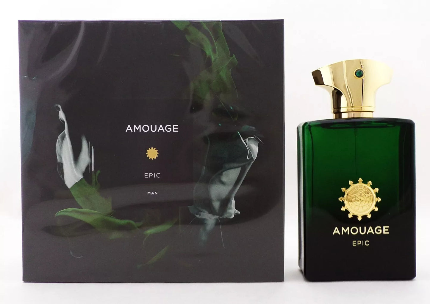 Amouage EPIC Man 3.4 oz. Eau de Parfum Spray in New Packaging. Sealed Box