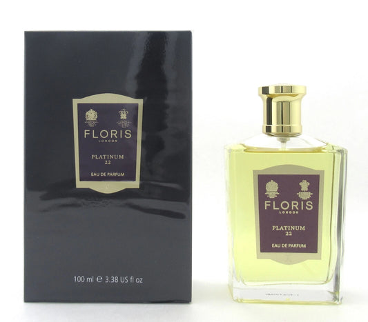 Floris Platinum 22 Eau de Parfum Spray 3.38 oz./ 100 ml. Unisex. New Sealed Box