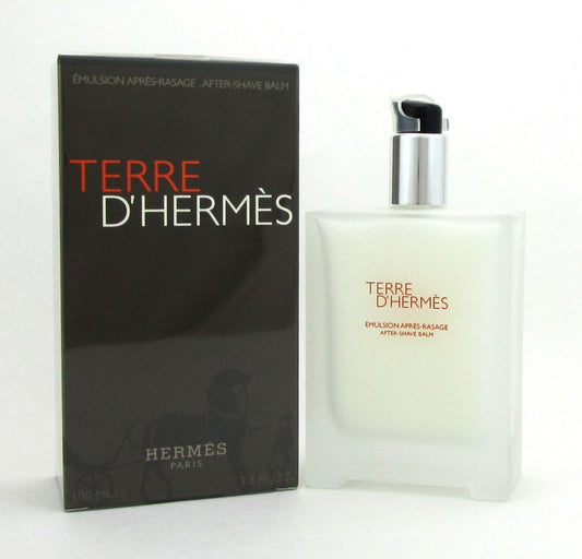 Terre D'Hermes by Hermes After Shave Balm 3.3 oz. for Men New In Box